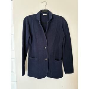 J.Crew Schoolboy Sweater Blazer Navy Blue Women's Size S